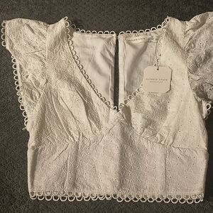 Altar'd State: White Lace Women's Top. Size: Xxs . Nwts, Asking $24